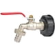 thumbnail image 1 of Conector de cubo de tonelada, grifo de latón de cubo de tonelada IBC, conector de grifo de pezón de 1/2 pulgada, 1 of 5