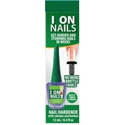 Amen I on Nails Hardener w/ Calcium Biotin 0.40oz, Longer, Stronger, No More Brittle Nails Base Coat