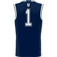 thumbnail image 3 of Youth GameDay Greats #1 Navy Butler Bulldogs Lightweight Basketball Jersey, 3 of 4