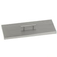 thumbnail image 2 of American Fireglass Rectangular Stainless Steel Fire Pit Cover, 2 of 5