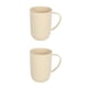 thumbnail image 3 of Cateissary Taza de de trigo, cepillo de de estilo nórdico, taza de agua para cepillado de dientes, soporte de lavado, accesorios Beige 2piezas, 3 of 6