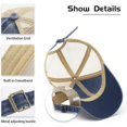 thumbnail image 7 of Wuqi It's Almost As Hot As My Husband Hats for Womens Fashion Washed Distressed Baseball Cap, 7 of 7