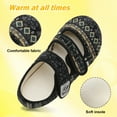 thumbnail image 4 of Unisex Slippers Fuzzy House Shoes Sock with Non-slip rubber sole Mens Womens, 4 of 6