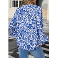 thumbnail image 5 of PRETTYGARDEN Women's Boho Floral Blouses Dressy Casual, 5 of 6