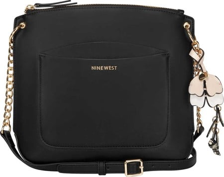 Nine West Women's Crossbody Handbag | Gray and Yellow | Stylish  Functionality