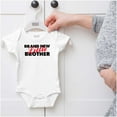 thumbnail image 5 of Little Brother New Baby Announcement Bodysuit Jumper Boys Infant Baby Brisco Brands 18M, 5 of 6