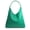 Green, variant on Bags for Women Soft Vegan Leather Shoulder Handbag Slouchy Tote Purses (Nude)