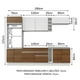 thumbnail image 3 of Cocina Integral Completa Modular Madesa Vicenza 290cm BRB, 3 of 5