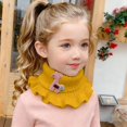 thumbnail image 3 of Daznico Warm Knitted Scarf with Lace for and Kids Winter Neck Warmer Cold Weather, 3 of 7