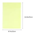 thumbnail image 3 of 30 Pcs Pochette de Documents A4 Claire Transparente pour Projet - Type Pochette Extensible pour Dossiers, Étui Porte-Papier ( Blanc ) Vert, 3 of 6