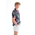 thumbnail image 4 of Ragstock Red Tail Parrot Hawaiian Shirt, 4 of 4