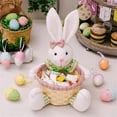 thumbnail image 2 of Easter Candy Dish, Bunny Easter Basket, Easter Candy Storage Basket, Gift Box for Table Decor Easter Gift,B, 2 of 5