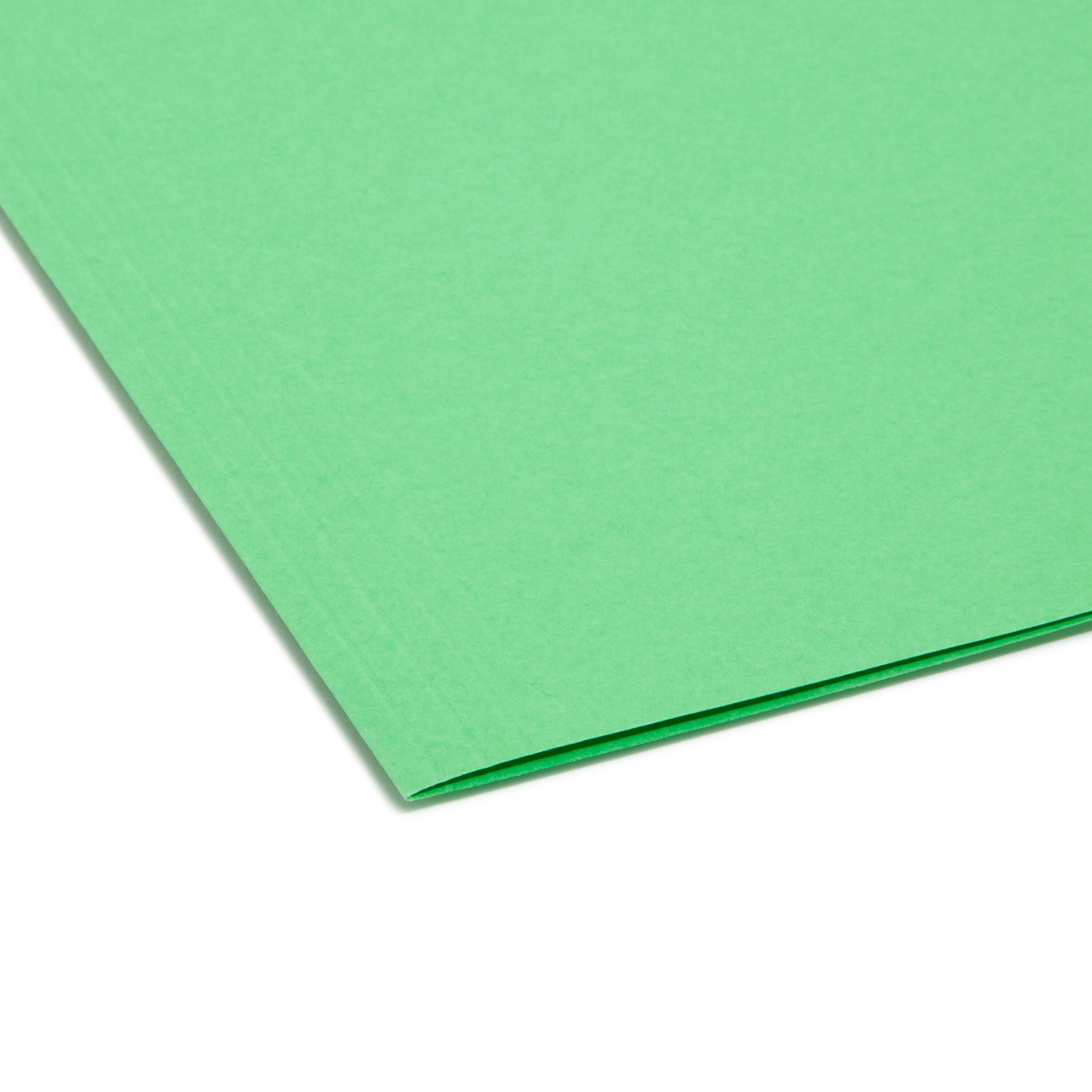 Smead Hanging File Folder with Tab, 1/5-Cut Adjustable Tab, Letter Size, Green, 25 per Box (64061)