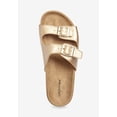 thumbnail image 6 of Comfortview Women's The Maxi Slip On Footbed Sandal, 6 of 6