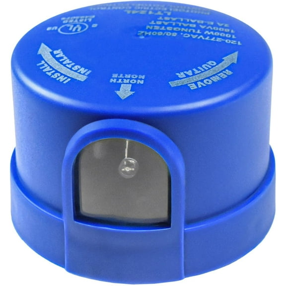 HQRP Photocell Sensor Outdoor Light Switch Dusk to Dawn Photoelectric Control Twist Lock Plug for Led Barn Light