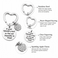 thumbnail image 4 of Teacher Appreciation Gifts Teacher Keychain Thank You Gifts for Women - Perfect Christmas and Valentine's Day Gifts for Teachers Diamond 6Pcs, 4 of 7