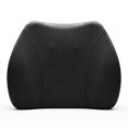 thumbnail image 2 of WENNEBIRD Model Q Lumbar Memory Foam Support Pillow for Posture, Black, 2 of 12