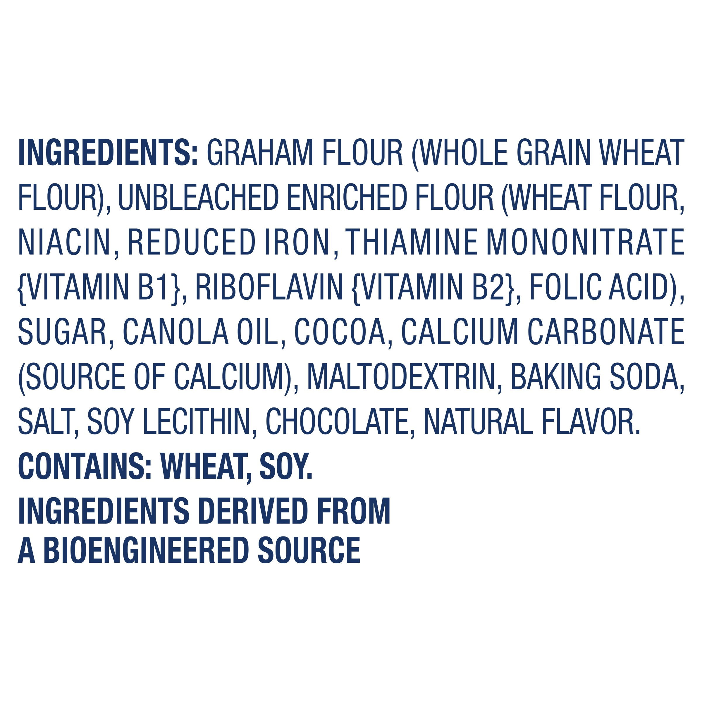 TEDDY GRAHAMS Chocolate Graham Snacks, Kids Snacks, 10 oz (Pack of 4)