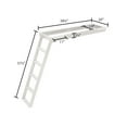 thumbnail image 6 of Harbor Mate 5' Under-Deck Pontoon Boat Ladder, 6 of 6