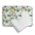 thumbnail image 6 of Yiaed Watercolor Palm Tree Print Bathroom Mat Set 2 Pieces Mat Anti-Skid Pad Ultra Soft and Absorbent Bathroom Bath Mat Contour Bath Rugs for Toilet Base, 6 of 6