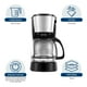 thumbnail image 4 of Cafetera de goteo Mainstays 12 Tazas Negra, 4 of 4