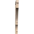 thumbnail image 2 of Ekena Millwork 3 1/2"W x 48"D x 48"H Balboa Block Smooth Bracket, Douglas Fir, 2 of 4