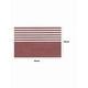 thumbnail image 4 of Mantel Xtellar Individual Lavable Antideslizante 8 Piezas Color Rojo Raya, 4 of 4