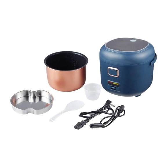 yotijay Electric Rice Cooker Travel Rice Cooker 2L Rice Cooker for Car for Long Distance 24V
