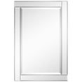 thumbnail image 1 of Empire Art Direct MOM-20025B-2436 Moderno Beveled Rectangle Wall Mirror, 1 of 1