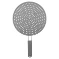 thumbnail image 1 of Moyic Silicona Salpicadura Olla Tapa Tapete Sartén Multiuso Protector contra salpicaduras Tapete de enfriamiento Tablero de drenaje Colador Utensilios de cocina Moyic HA017550-00, 1 of 6