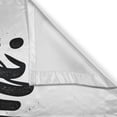 thumbnail image 3 of Hello Curtains 2 Panels Set, Hipster Calligraphic Inscription of a Slogan for Valentine's Day with Grunge Look, Window Drapes for Living Room Bedroom, 55W X 39L Inches, Black White, by Ambesonne, 3 of 3
