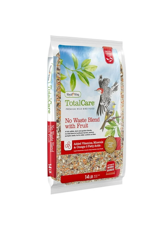 Royal Wing Total Care Bird Seed and Food in Bird Feeders and Bird