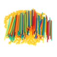 thumbnail image 2 of Bloques de construcción de paja juguetes coloridos de enclavamiento de ingeniería juguetes de construcción de juguete de diversión - 600 piezas Sunnimix Conectores de pajitas, 2 of 8