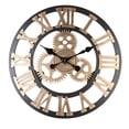 thumbnail image 2 of Handmade Wall Clock,3D Rustic Handmade Wall Rustic Wall Clock Gear Wall Clock Innovative Solution, 2 of 8