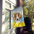 thumbnail image 2 of Caroline's Treasures BB2107CHF Beagle Summer Beach Flag Canvas House Size , Large, multicolor, 2 of 4