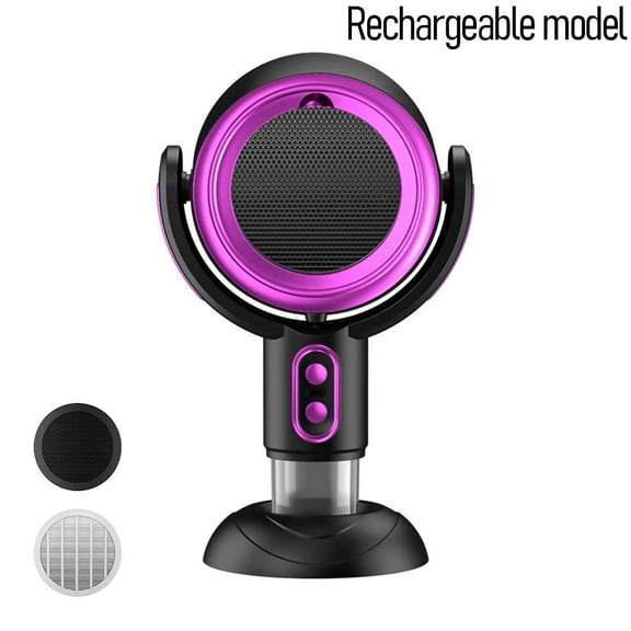 Cielo Meraviglioso Negative Ion Range Hood, Smoke Fan for Indoor Smoking, Portable Rechargeble Adjustable Angle Puff-Hide Fan, High Fan Purifier