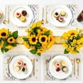 thumbnail image 5 of Stegali  Summer Lavender Tulip Home Linen Placemats, 12x18 Inch Table mats Set of 4, 5 of 7