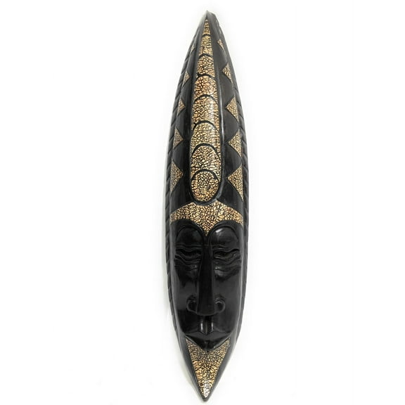 Supreme Chief Tribal Mask 36" - Primitive Decor Wall Hanging | #nmk220790