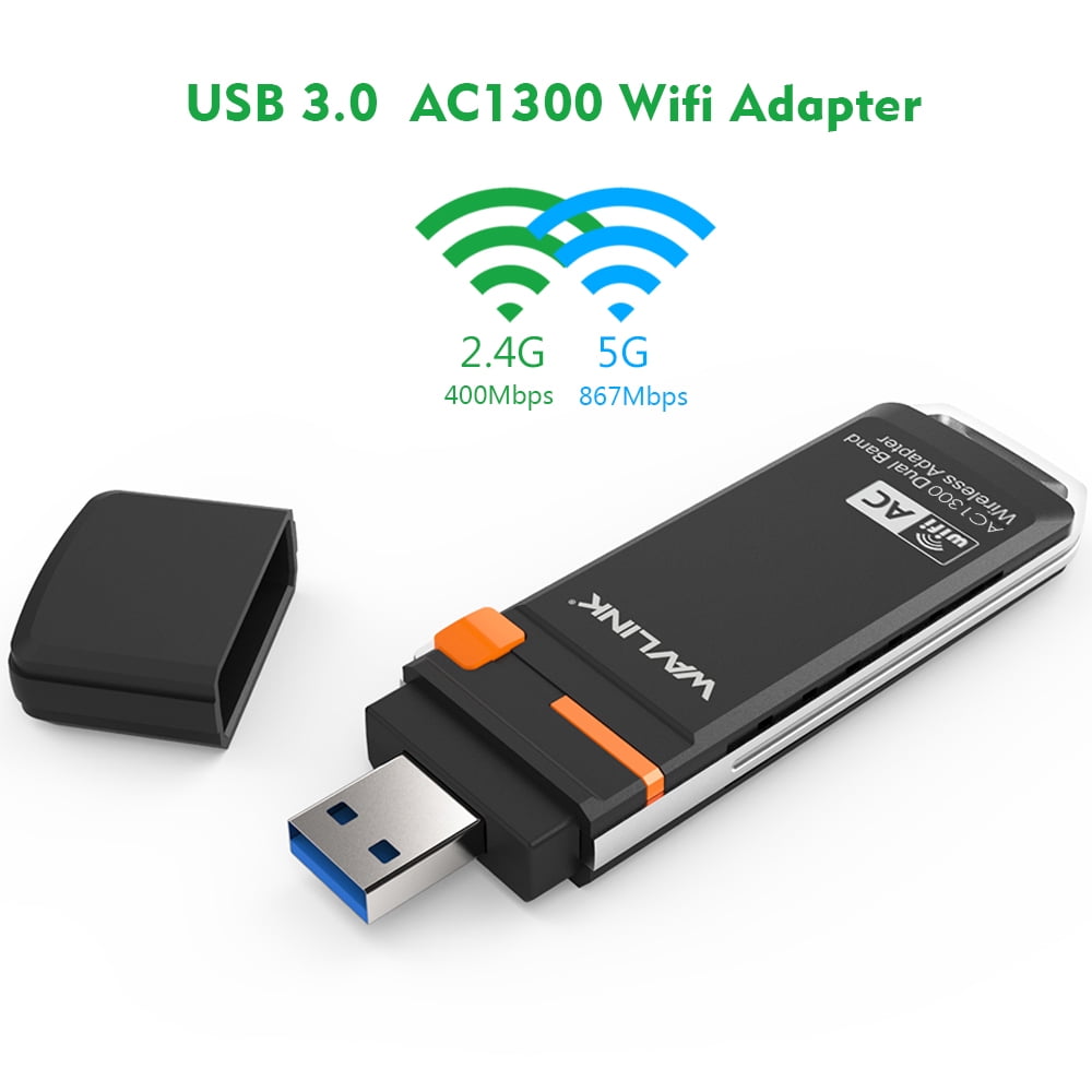 Wavlink AC1300 USB 3.0 WIFI Adapter Dongle 2.4G/5G Dual Band Wireless