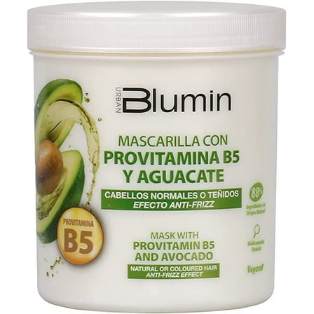 Blumin Mask Anti-Frizz effect with Avocado and Provitamin B5, for Normal Hair or Colored Hair, 700 ml