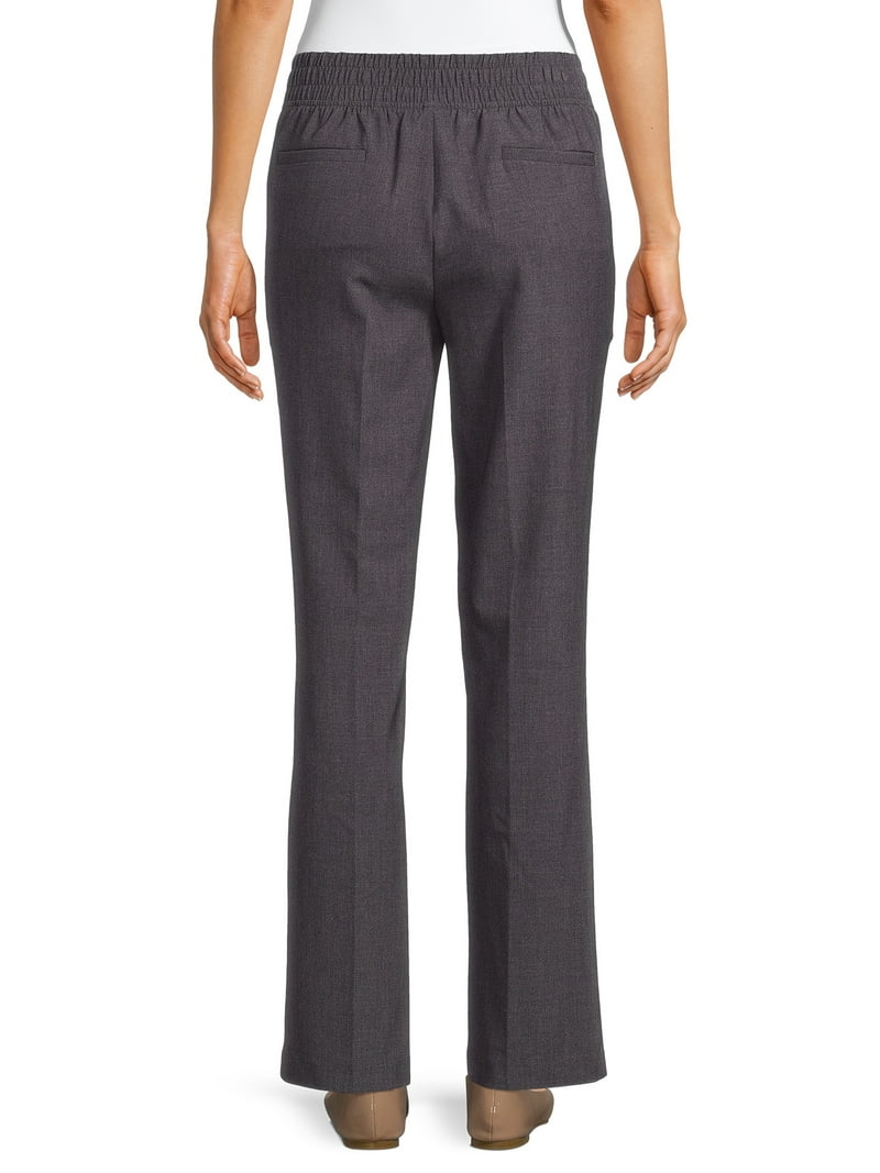 Time and Tru Women's Pull On Dress Pants - Walmart.com