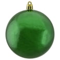 thumbnail image 3 of Northlight 32ct Shatterproof Shiny Christmas Ball Tree Ornament Set 3.25" - Green, 3 of 3