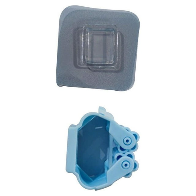 pitrice Auto-Adhésif Réutilisable Pas de Support de Balai de Forage Support de Stockage de Balai de Poinçon Gratuit Cintre de Salle de Bain