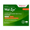 Walgreens Wal-Zyr Cetirizine Hydrochloride Tablets5.0ea