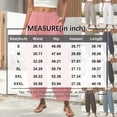 thumbnail image 3 of Linen Barrel Pants Women Cotton Palazzo High Waisted Balloon Pants Summer Casual Beach Boho Wide Leg Baggy Trousers, 2XL, 3 of 7