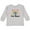 AC-Heather Grey, variant on Inktastic 3rd Birthday Rainbow 3 Year Old Girl Girls Long Sleeve Toddler T-Shirt