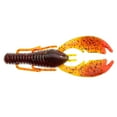thumbnail image 5 of (2 pack) NetBait Paca Slim, Delta Flare, Crawfish, Fishing Soft Baits, 4in, 7 pieces, 5 of 7