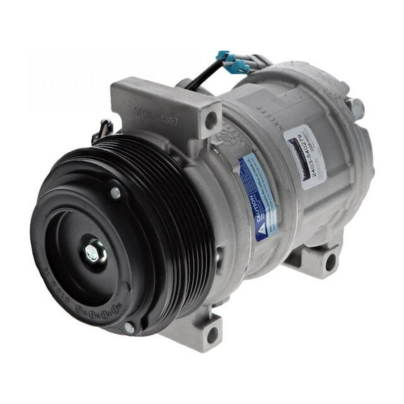 A/C Compressor - Compatible with 2012 - 2015 Chevy Silverado 3500 HD 6.6L V8 2013 2014