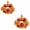 A002- 250th Patriotic Butterfly Ornament, variant on Fall Candle Rings, Candle Wreath Rings, Pumpkin Fall Wreaths, Fall Leaves Decor, 11 Inch 2 Pack with Velvet Pumpkins, Maple Leaves and Berry Accents for Seasonal Home Display