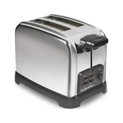Hamilton Beach Classic Stainless Steel 2 Slice Toaster with Sure-Toast Technology & Toast Boost, Polished Stainless Steel Finish, 22782